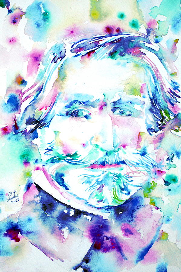 Giuseppe Verdi Painting by Fabrizio Cassetta