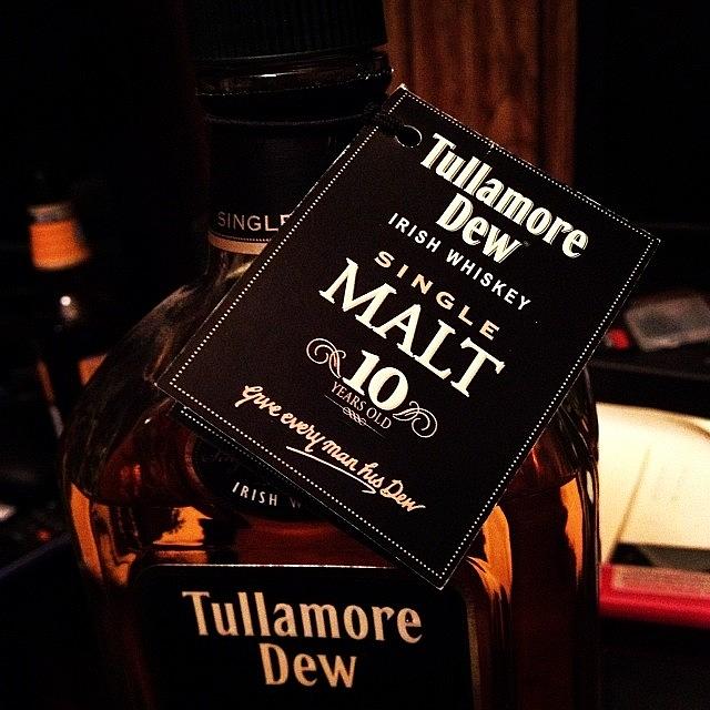Whiskey Photograph - Give Every Man His Dew #tullamoredew by Jordan Napolitano