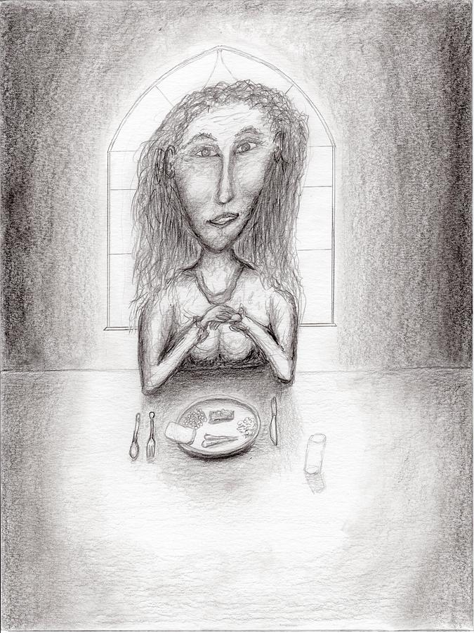 Give Us This Day Our Daily Bread Drawing by Jim Taylor