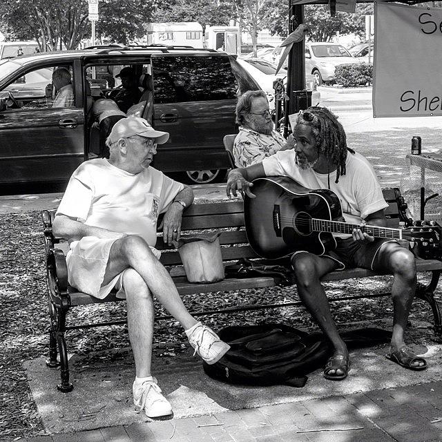 City Photograph - Giving Advice #street #streetpeople by Raw Image Photo