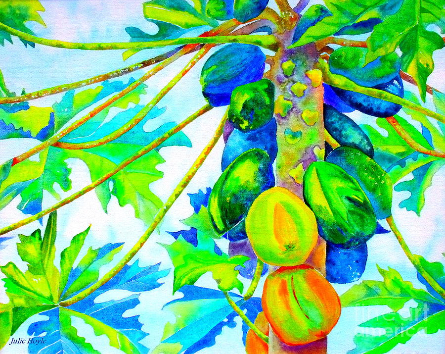 Nature Painting - Abundant Blessings by Julie  Hoyle