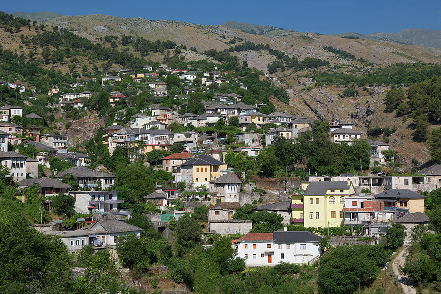 Gjirokastra Or Gjirokaster, Albania Photograph by Panoramic Images ...