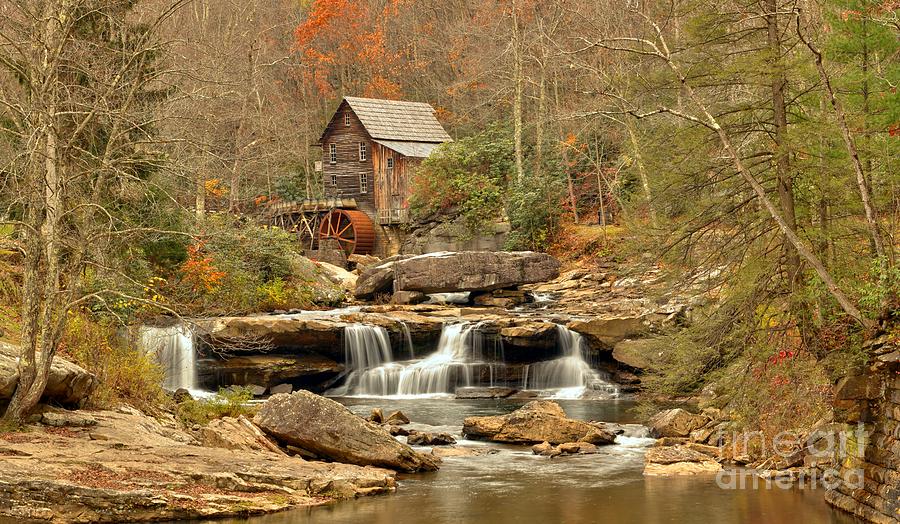 Glade Creek Grist Mill West Virginia Icon Photograph by Adam Jewell