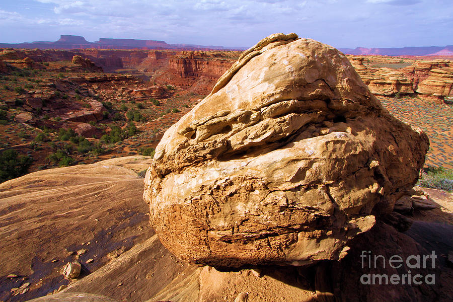 Canyonlands National Park Photograph - Glacial Erratic by Adam Jewell