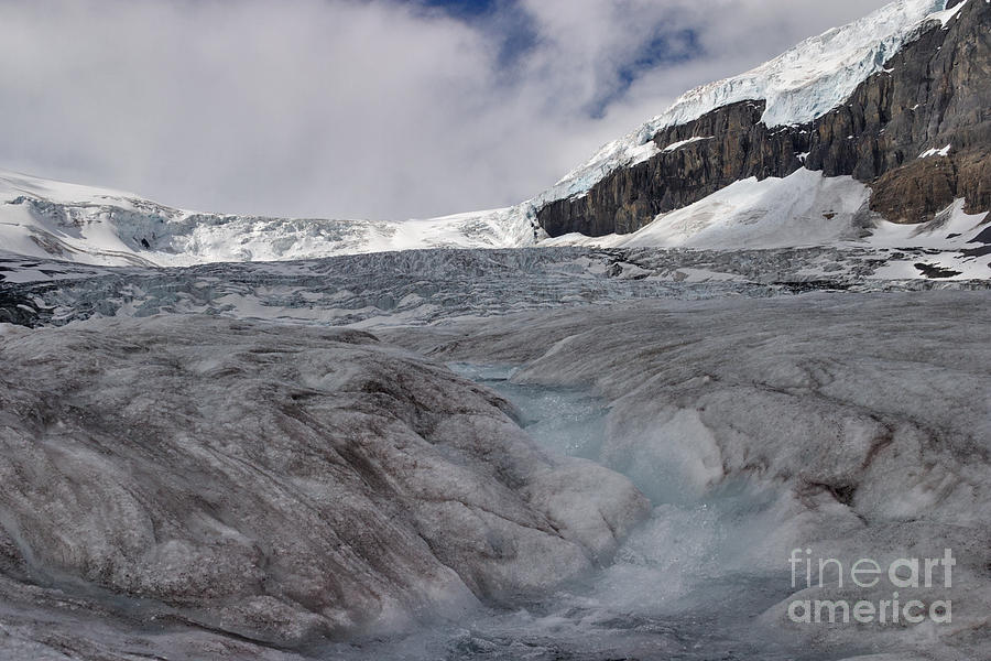 Mountain Photograph - Glacial Flow by Charles Kozierok