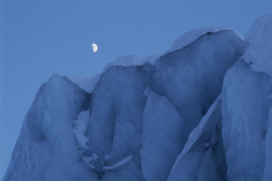 Glacial Ice Cliff Photograph by Simon Fraser/science Photo Library