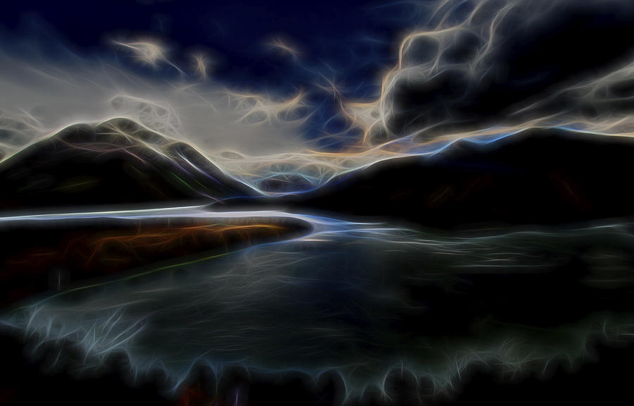 Glacial Light 1 Digital Art by William Horden