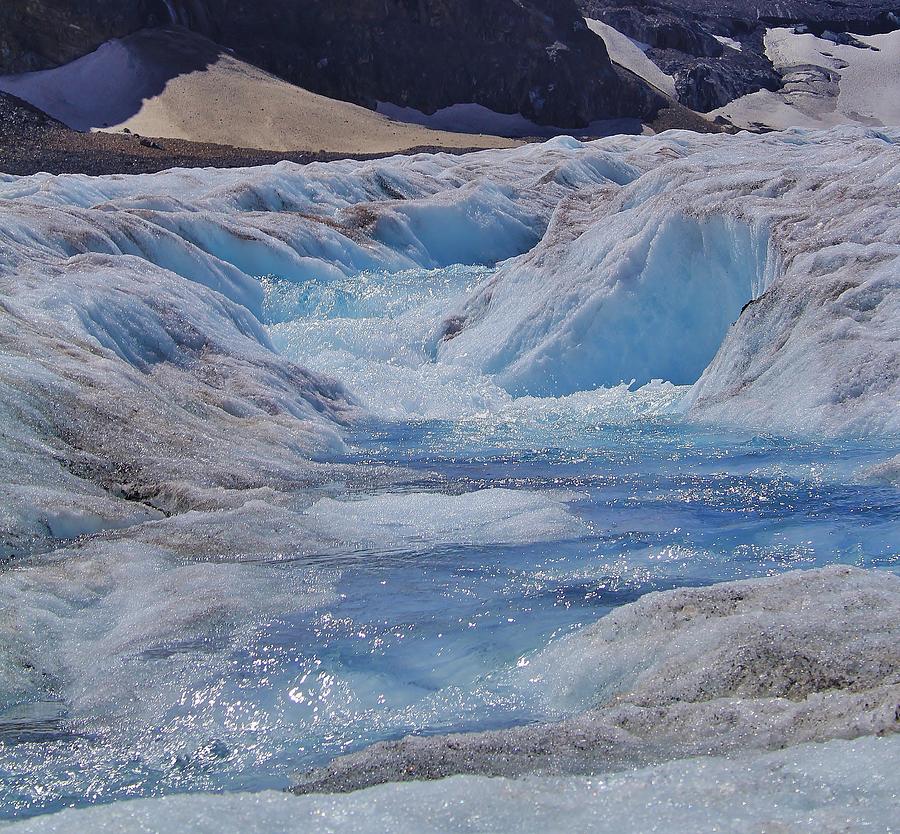 Glacial Meltwater 2 Photograph by Mo Barton