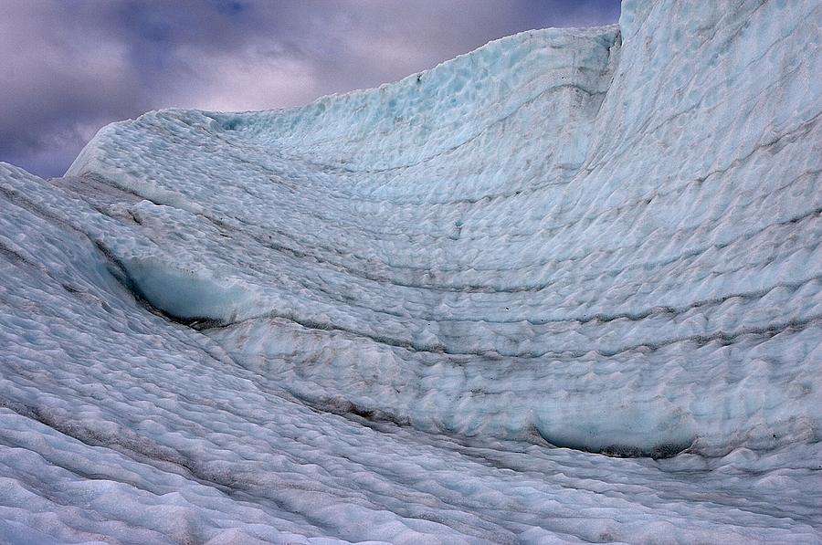 Alaska Photograph - Glacial Wall by Eugene Kogan