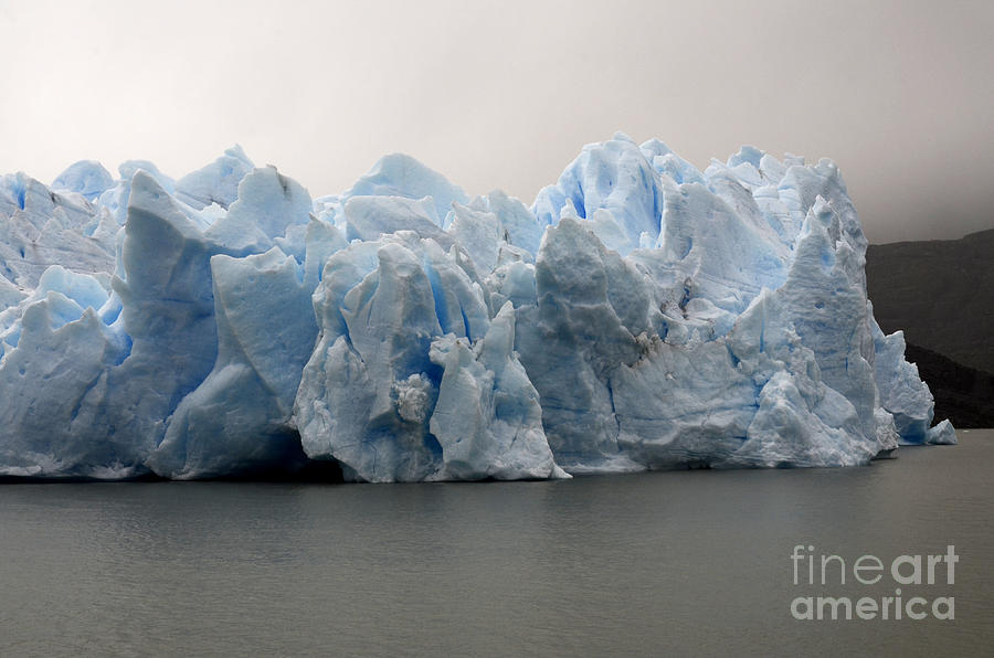 Glaciar Grey Patagonia Chile 2 Photograph by Bob Christopher