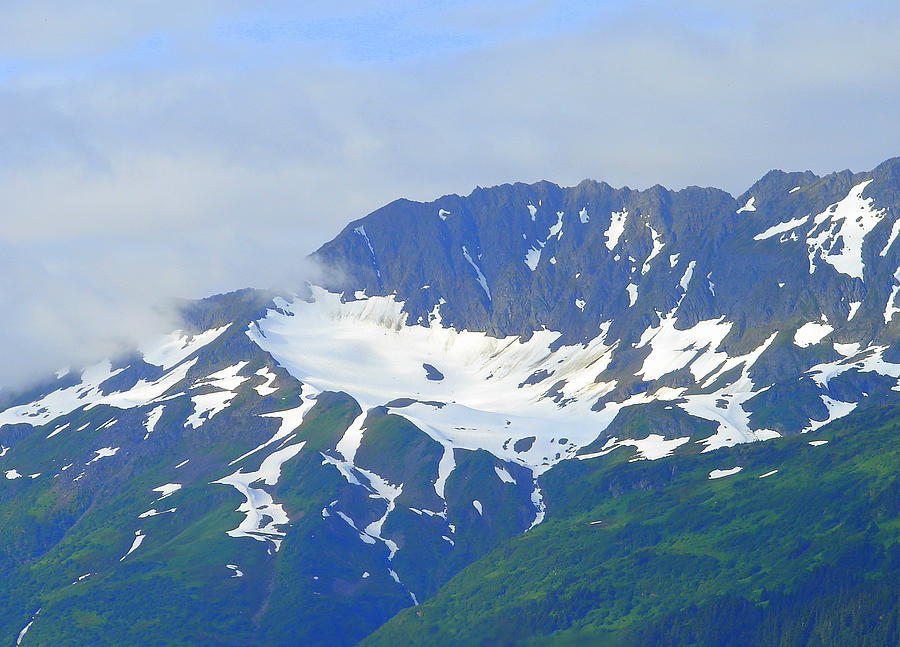 Mountain Photograph - Glacier 1 by Lew Davis
