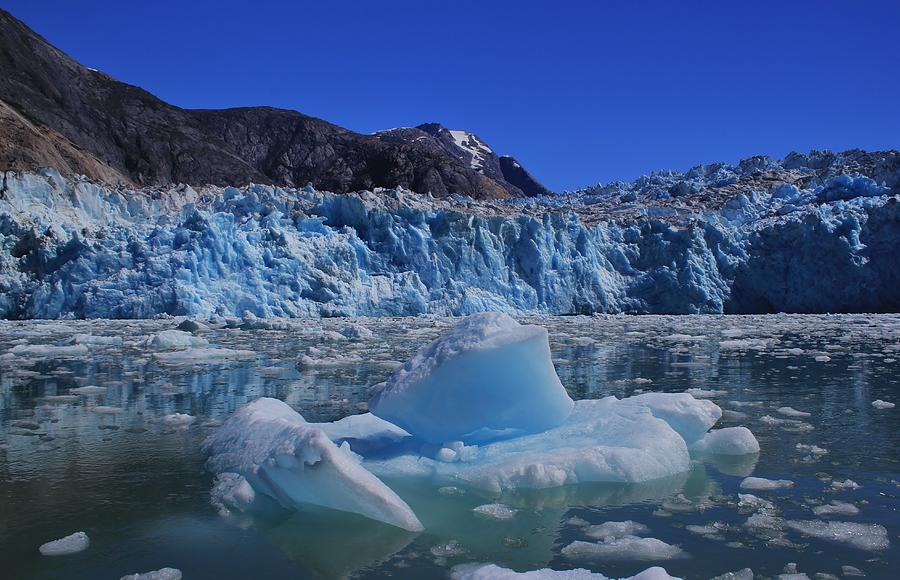 Landscape Photograph - Glacier and Ice by Mo Barton