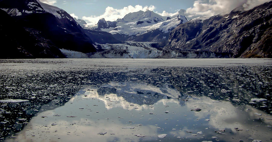 Winter Photograph - Glacier Bay by Karen Wiles