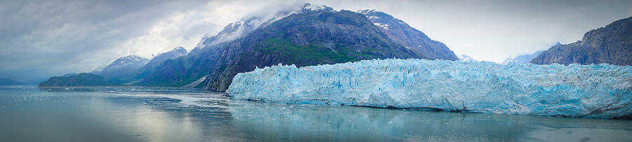 Glacier Bay Panoramic Photograph by Janis Knight