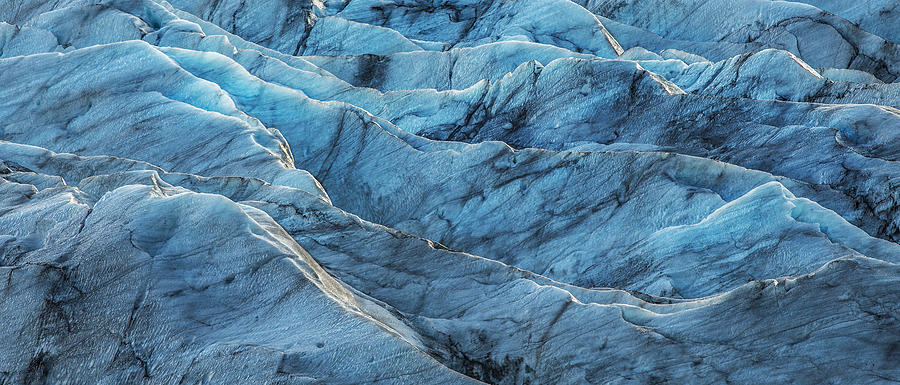 Glacier Blue Photograph by Jon Glaser Glacier Blue Photograph by Jon Glaser