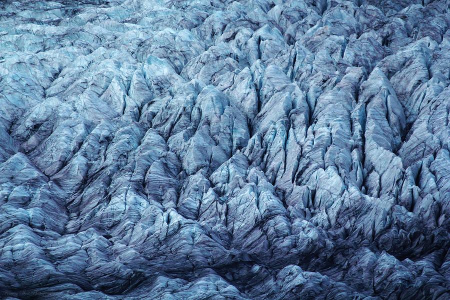 Glacier Ice Photograph by David Broome - Fine Art America