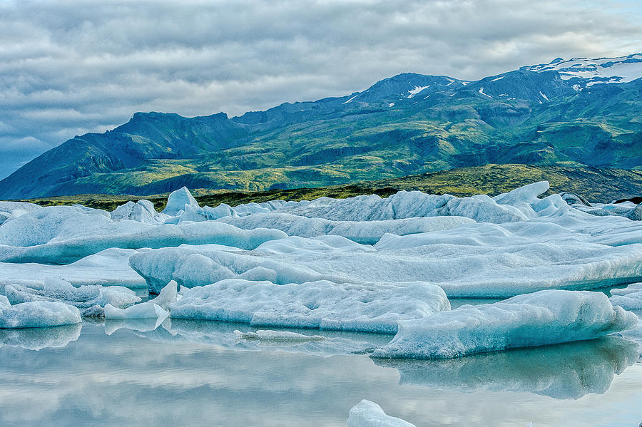 Glacier Lagoon  Photograph by Greg Wyatt