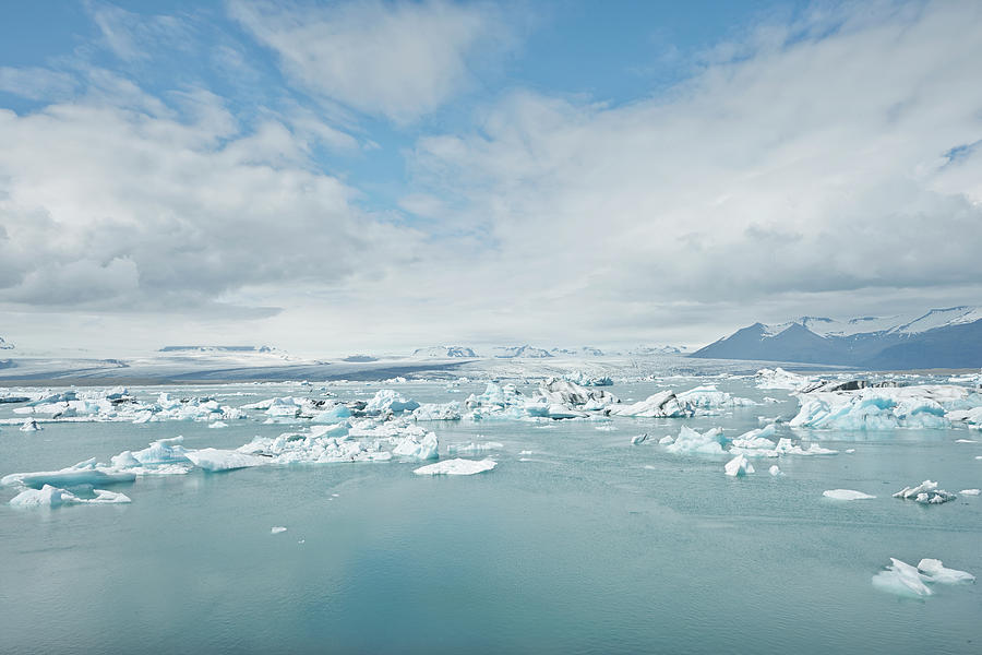 Glacier Landscape Iceland Photograph by Thomas Juul