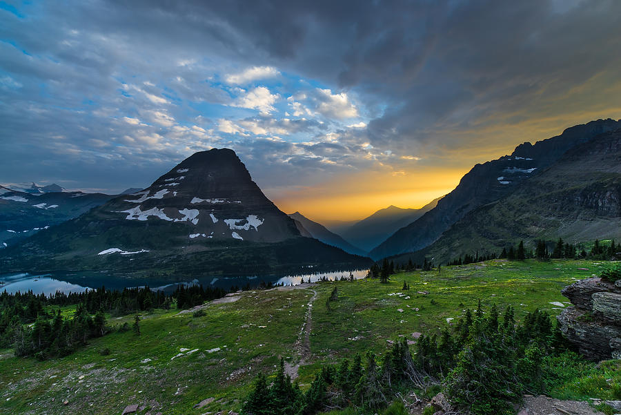 Glacier National Park 3 Photograph by Larry Marshall
