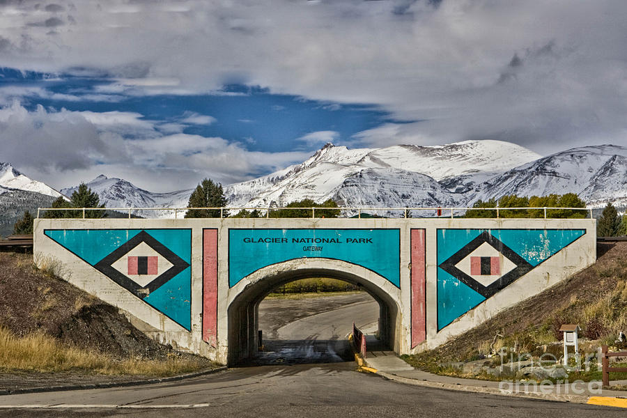 Landscape Photograph - Glacier National Park East Gate by Jerry Fornarotto