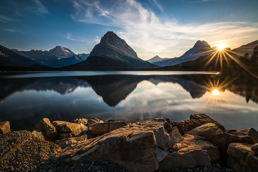 Glacier National Park Photograph by Larry Marshall