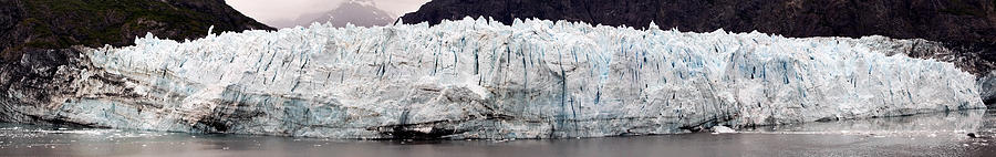 Glacier Panorama Photograph by Jack Nevitt