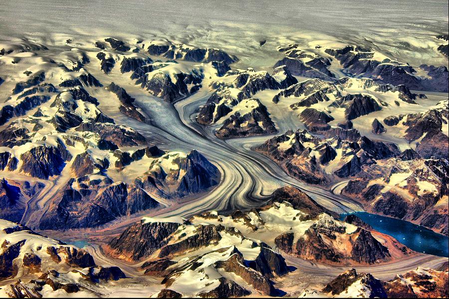 Glacier Photograph by Perry Frantzman