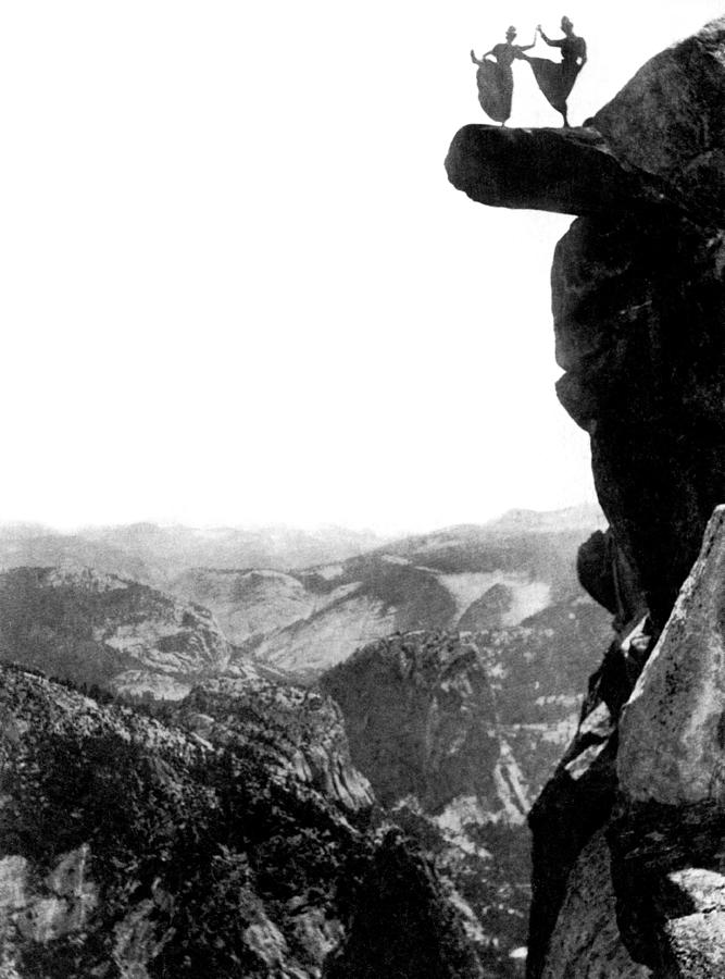 Yosemite National Park Photograph - Glacier Point, 1890 by Science Source