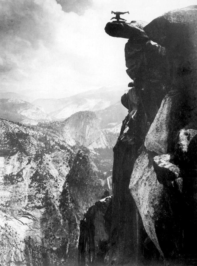 Yosemite National Park Photograph - Glacier Point, 1890s by Science Source