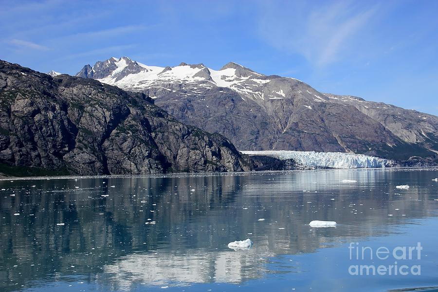 Glacier Bay National Park Photograph - Glacier reflection by Sophie Vigneault