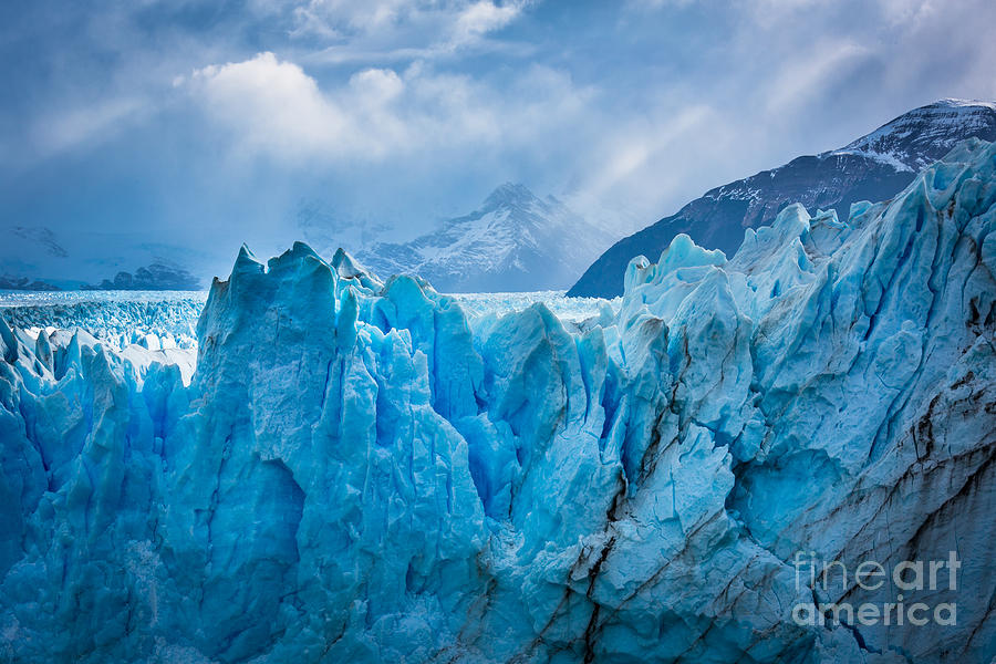 Mountain Photograph - Glacier Symphony by Inge Johnsson
