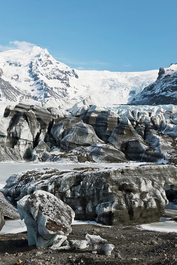 Glacier Terminal Face Photograph by Jeremy Walker