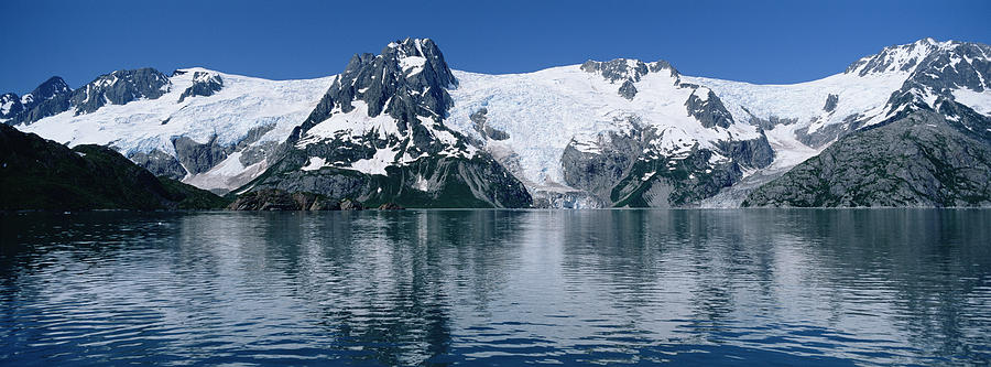 Glaciers Northwestern Fjord Kenai Alaska Photograph by Konrad Wothe