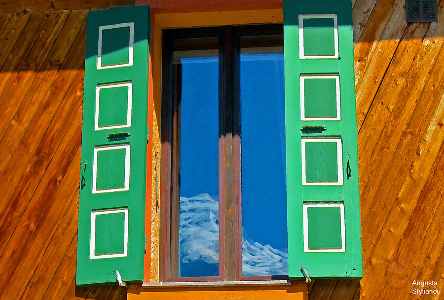 Glaciers Reflections Digital Art by Augusta Stylianou Glaciers Reflections Digital Art by Augusta Stylianou