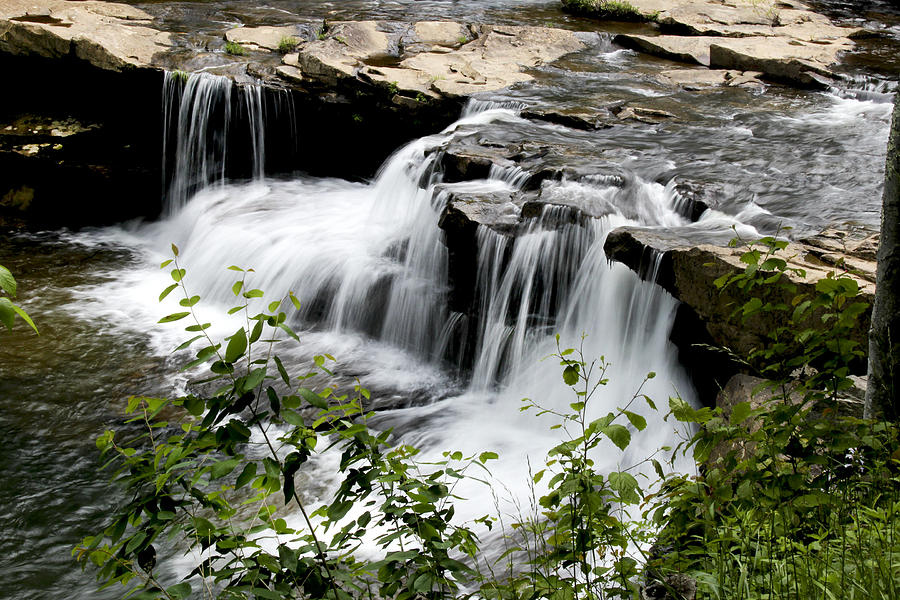 Glade Creek Falls Photograph by Robert Camp
