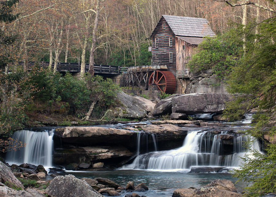 Glade Creek Grist Mill Photograph by Harold Rau