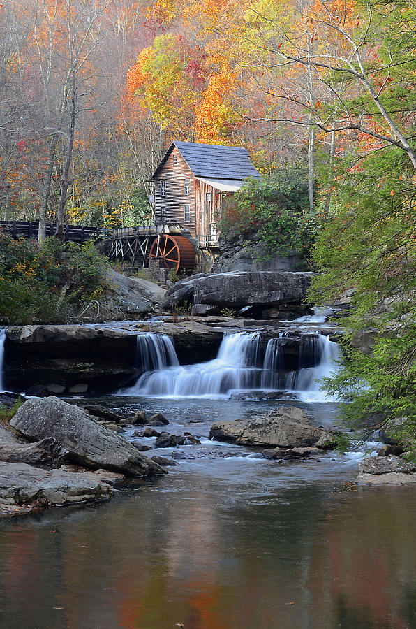 Glade Creek Grist Mill Photograph by Jamie Pattison