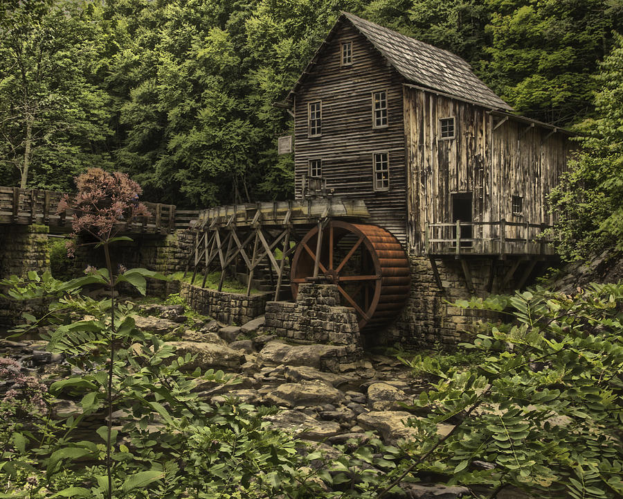 Glade Creek Grist Mill Photograph by Kevin Senter