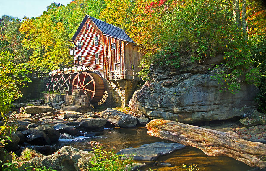 Glade Creek Grist Mill Photograph by Rich Walter
