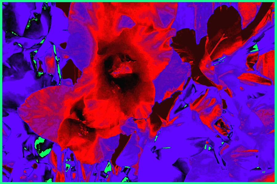 Gladiola Abstract Digital Art