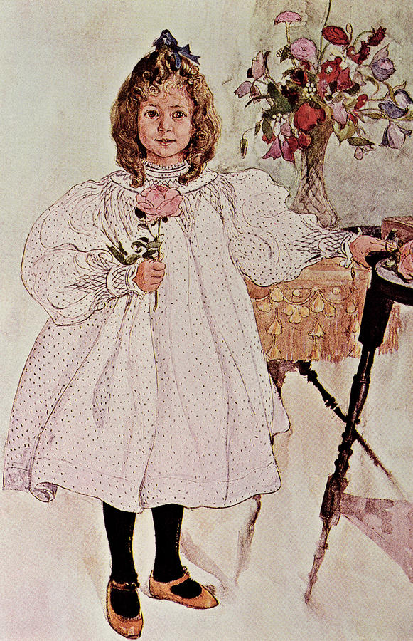 Carl Larsson Painting - Gladys by Carl Larsson