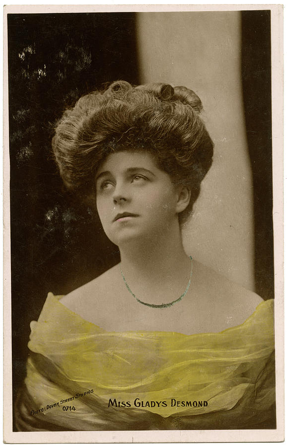 Gladys Desmond Actress Date Photograph by Mary Evans Picture Library ...