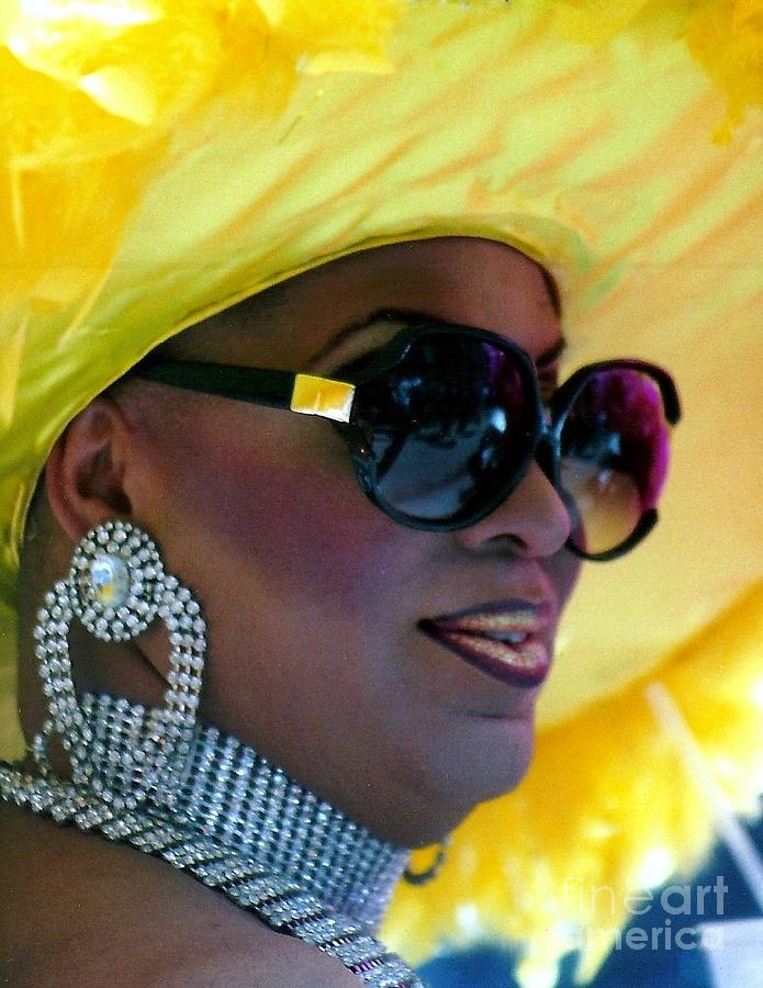 Glamour Diva eye see Colours at The Southern Decadence In New Orleans Louisiana Photograph by Michael Hoard