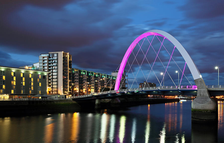 Glasgow Clyde Arc Photograph by Grant Glendinning