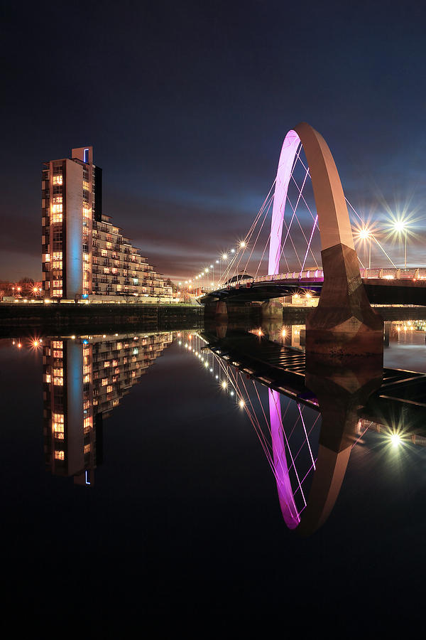 Glasgow Clyde Arc Photograph by Grant Glendinning