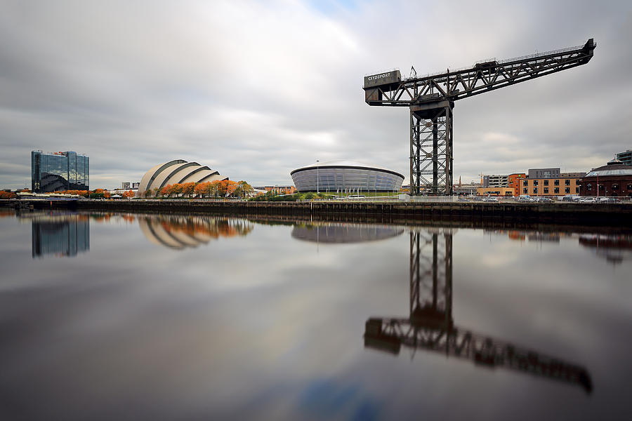 Glasgow Clyde Waterfront Photograph by Grant Glendinning