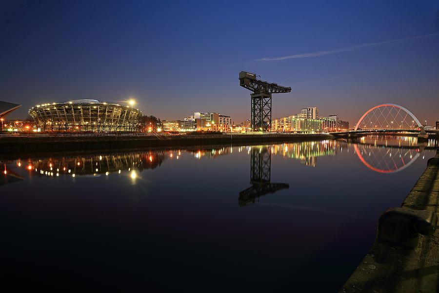 Glasgow night  Photograph by Grant Glendinning