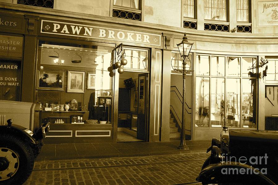 Glasgow Pawn Broker Photograph by David Grant
