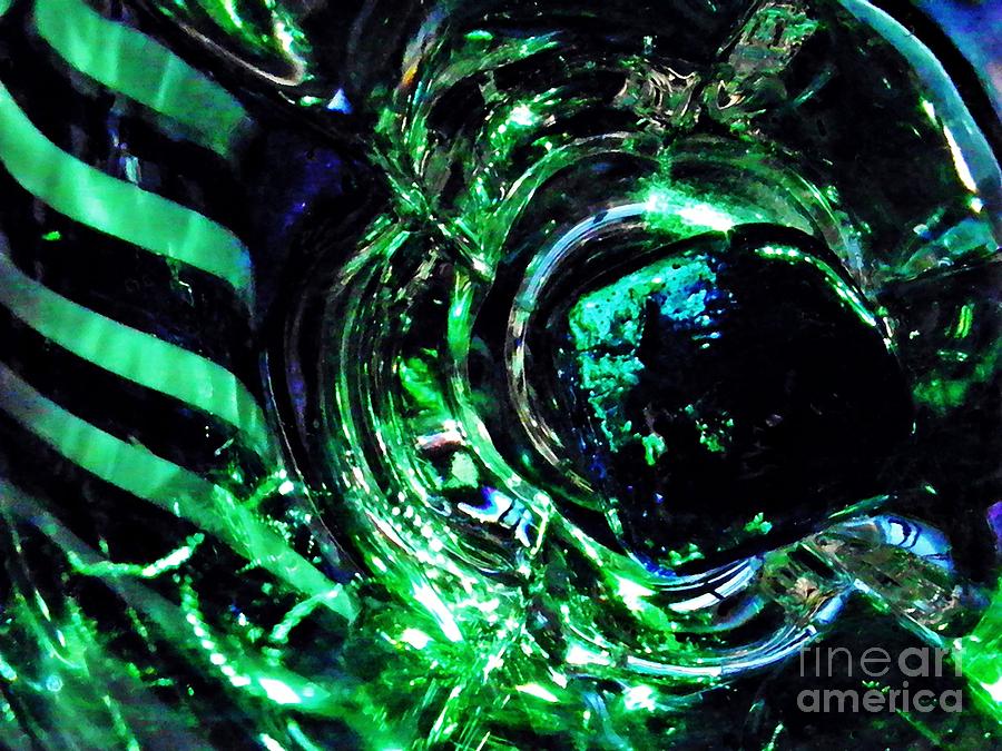 Glass Abstract 143 Photograph by Sarah Loft