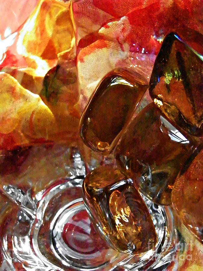 Abstract Photograph - Glass Abstract 192 by Sarah Loft